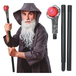 Baston brujo garra desmontable 78 cms