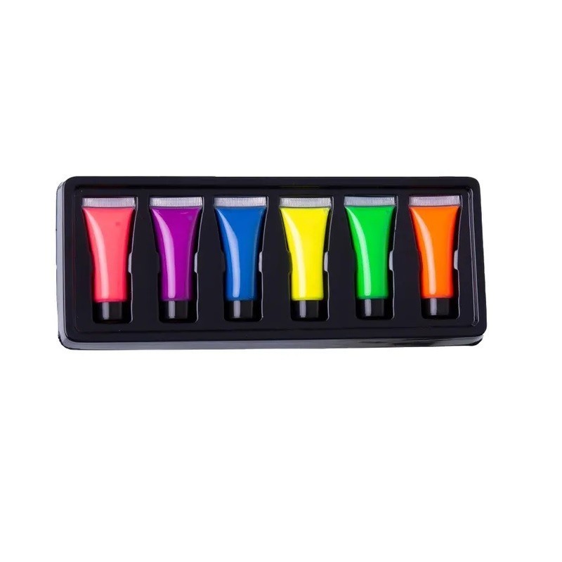 Paleta de colores UV 6 unidades