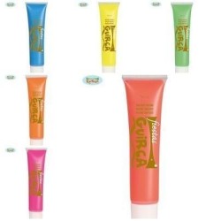 Tubo maquillaje 10 ml crema neon