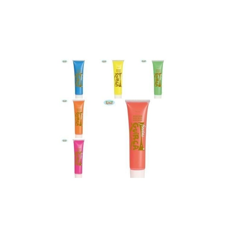 Tubo maquillaje 10 ml crema neon