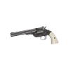 Revolver Schofield 6" - Plateado y marfil.