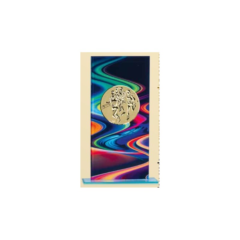 Trofeo cristal colores