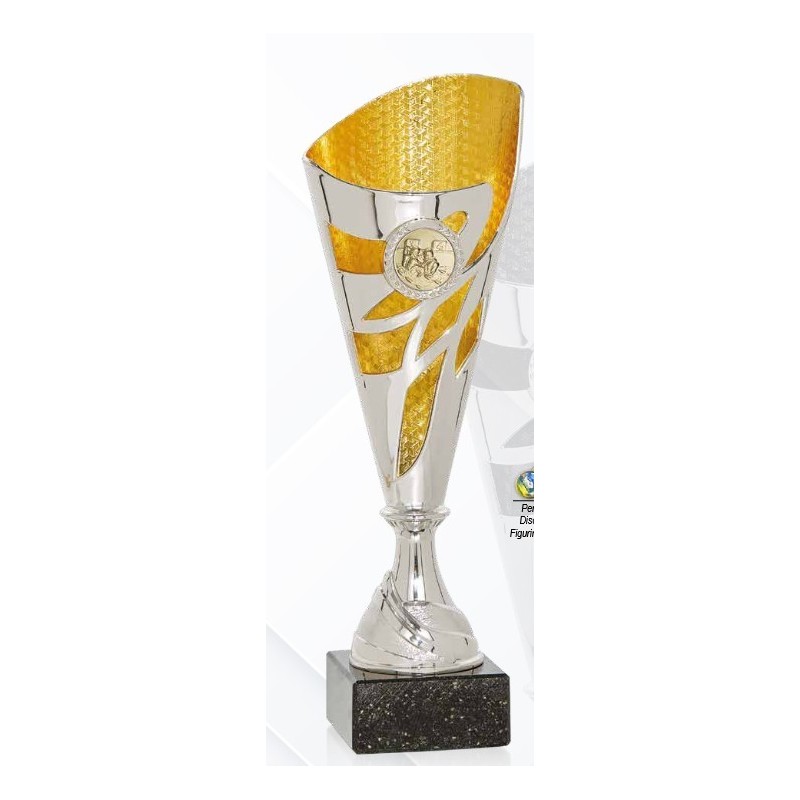 Copa dorada y plata 46-6111L