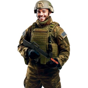 SUBFUSIL DE ASALTO CON SONIDO 56 CM.