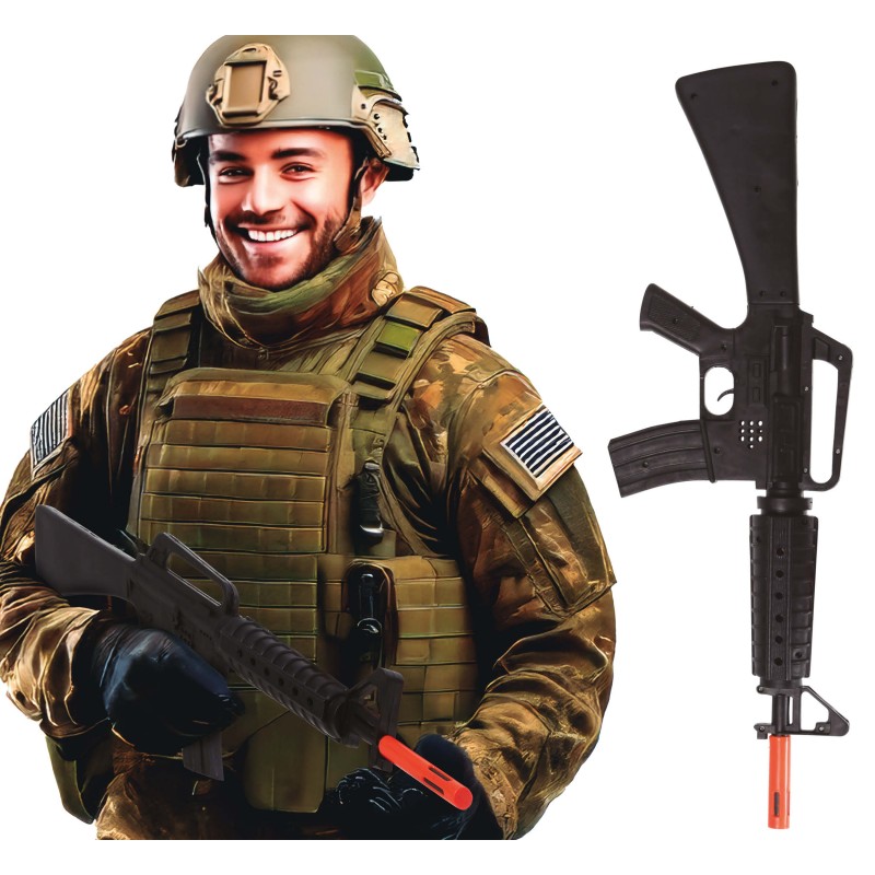 SUBFUSIL DE ASALTO CON SONIDO 56 CM.