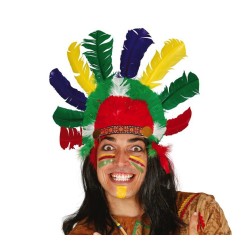 Penacho plumas de indio