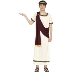 Disfraz adolescente de romano Augusto