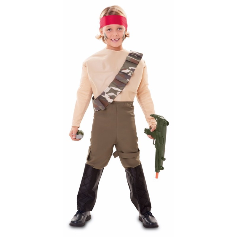 Disfraz niño mercenario