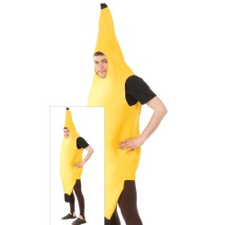 Disfraz platano adulto