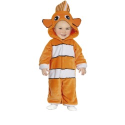 Disfraz bebe pez naranja nemo