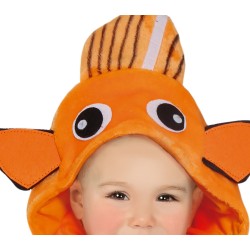 Disfraz bebe pez naranja nemo