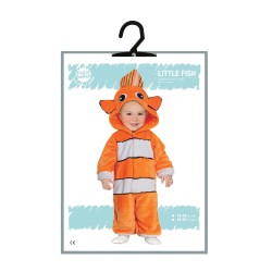 Disfraz bebe pez naranja nemo