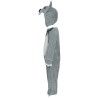 Disfraz bebe de Lobo gris
