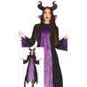 Disfraz mujer de malefica morado