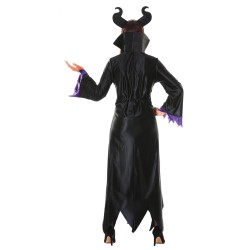 Disfraz mujer de malefica morado