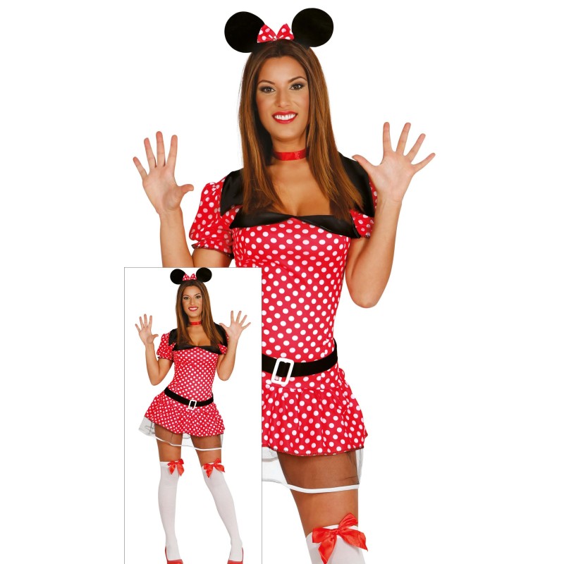 Disfraz mujer de ratoncita minnie