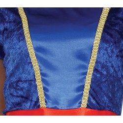 Disfraz mujer blancanieves corto