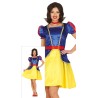 Disfraz mujer blancanieves corto