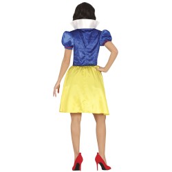 Disfraz mujer blancanieves corto