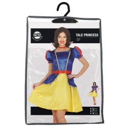 Disfraz mujer blancanieves corto