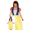 Disfraz mujer blancanieves largo