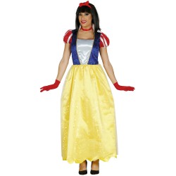 Disfraz mujer blancanieves largo
