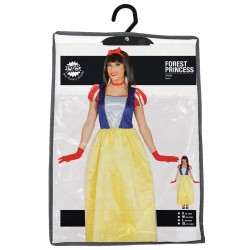 Disfraz mujer blancanieves largo