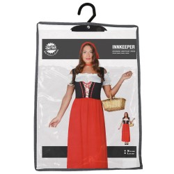 disfraz mujer posadera medieval