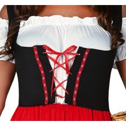 disfraz mujer posadera medieval