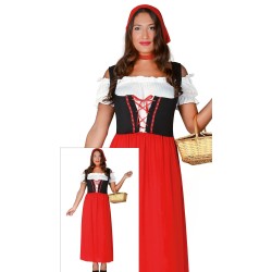 disfraz mujer posadera medieval