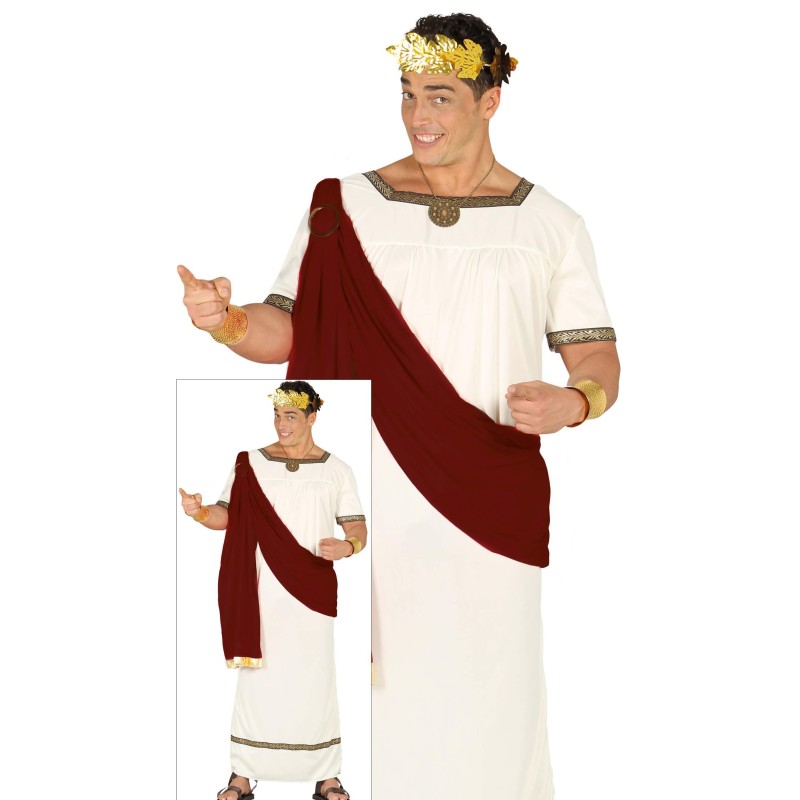 Disfraz hombre romano augusto