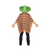 Disfraz hombre poncho mexicano