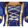 Disfraz mujer medieval azul