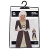 Disfraz mujer epoca barroca marron y dorado