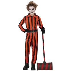 Disfraz niño arlequin presionero