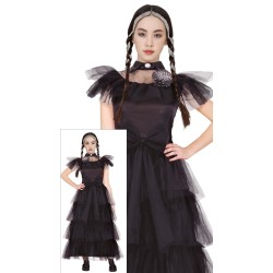 Disfraz adolescente Miercoles Addams