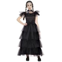 Disfraz adolescente Miercoles Addams