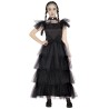 Disfraz adolescente Miercoles Addams