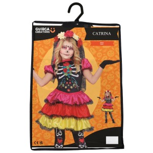 Disfraz niña de catrina