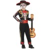 Disfraz niño mariachi esqueleto