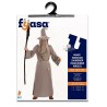 Disfraz hombre de mago gris