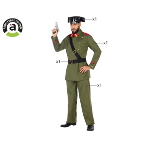 Disfraz hombre guardia civil manga larga