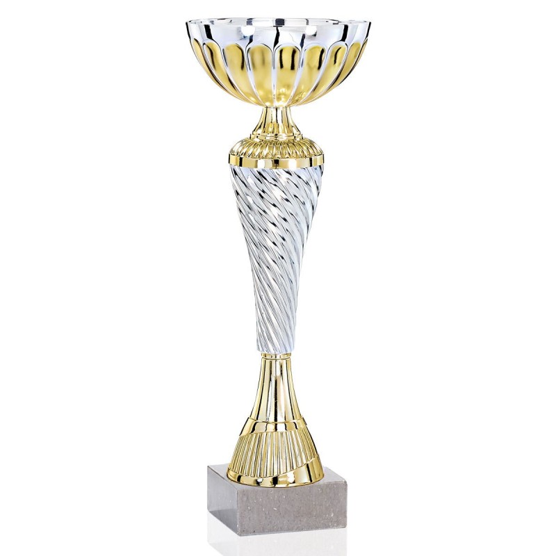 Copa  trofeo Línea oro y plata