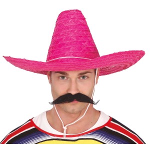 Sombrero mexicano paja, 50 cm