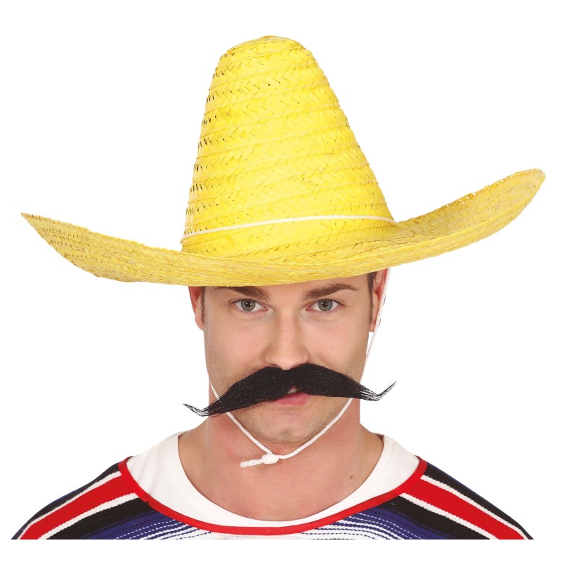 Sombrero mexicano paja, 50 cm