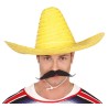 Sombrero mexicano paja, 50 cm
