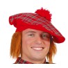 Sombrero escoces con pelo