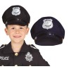 Gorra policia negro infantil