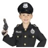 Gorra policia negro infantil