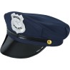 Gorra policia negro infantil